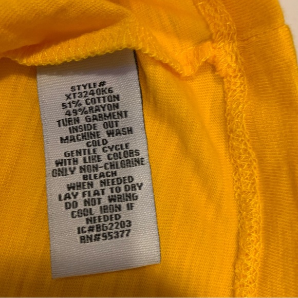 New Sanctuary Women’s Yellow cutout tank Size XS - Picture 10 of 10